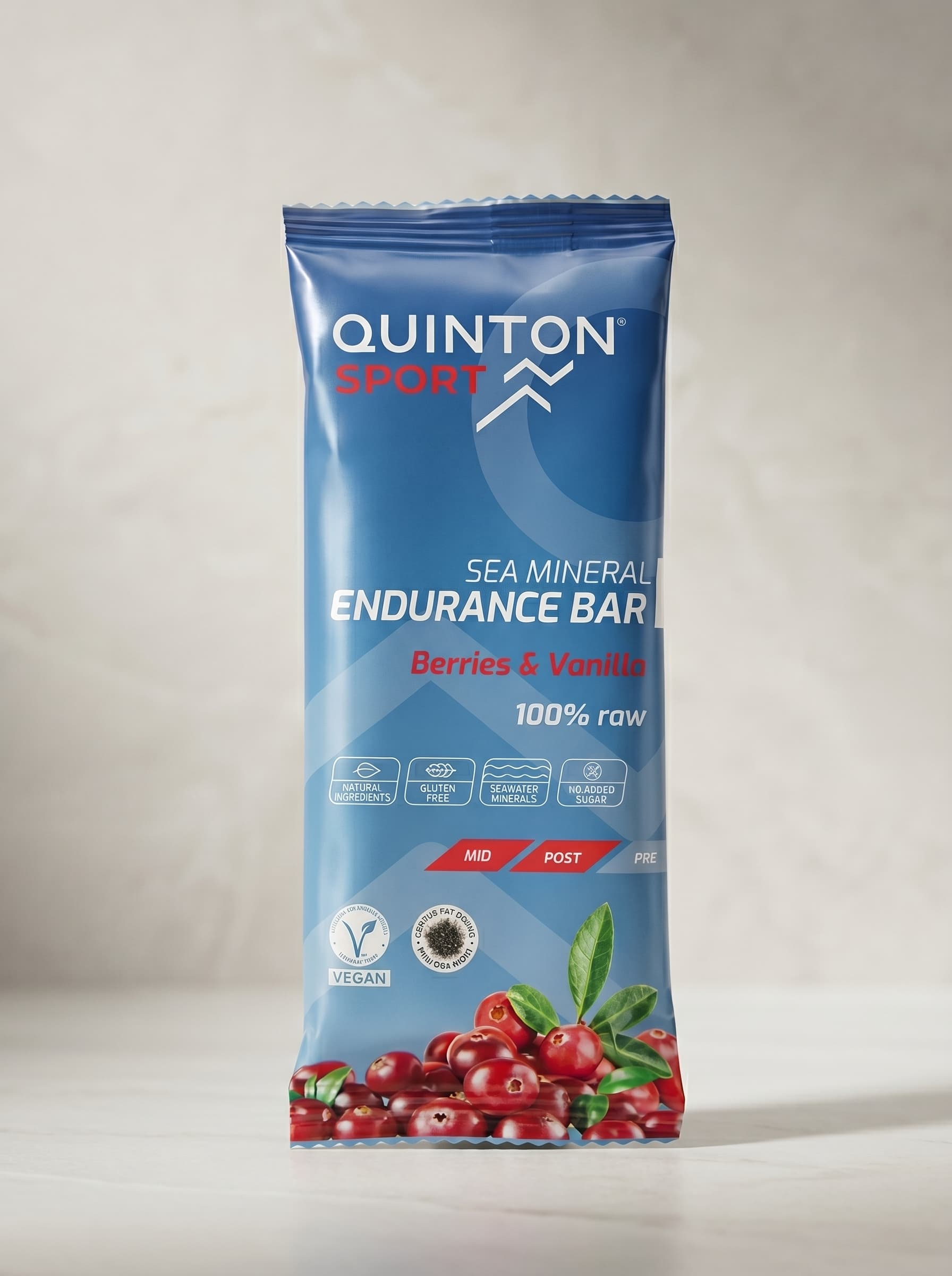 Sea Mineral Endurance Bar Frutos Vermelhos & Baunilha